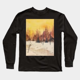 Quiet Snowfall Long Sleeve T-Shirt